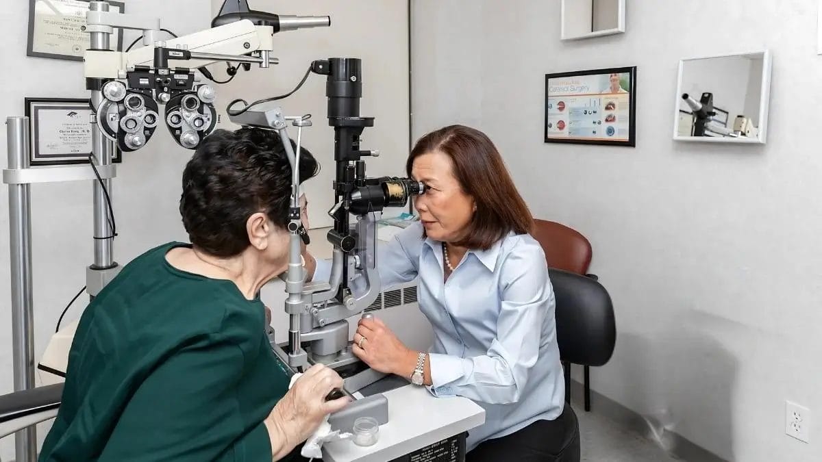Advanced eye exam