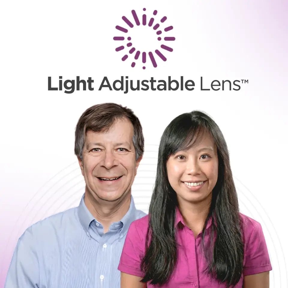 RxSight Light Adjustable Lens technology at Advanced Eye Care Center in New Jersey