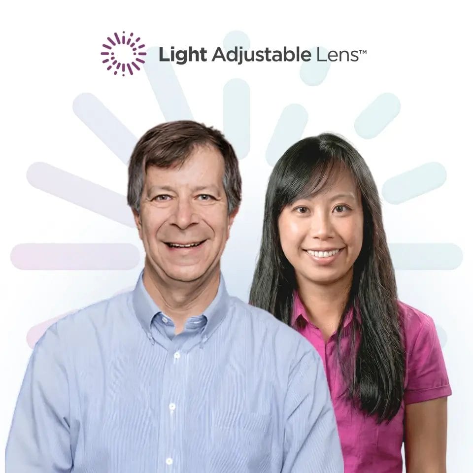 Dr. Charles Reing and Dr. Jing Jing Feng, board-certified cataract surgeons at Advanced Eye Care Center NJ